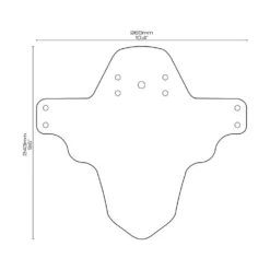 All-mountain-style Guardabarros Delantero -ROCKSHOX || Selle SMP Ventas all mountain style guardabarros delantero 2